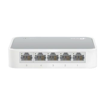 Switch L2, 5 x RJ45 10/100 Mbps, Unmanaged - TP-Link