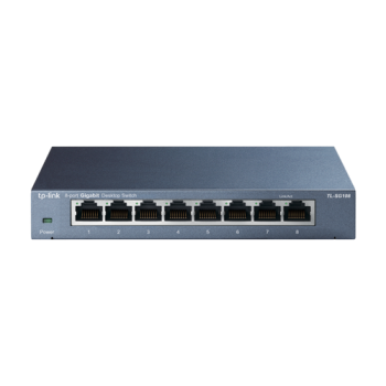 Switch L2, 8 x RJ45 1G, Unmanaged - TP-Link