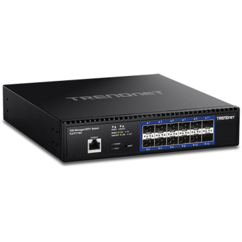 Switch 12 porturi SFP+ 1/10G, 1 x consola RJ45, management, 1U - TRENDnet Switch 12 porturi SFP+ 1/10G, 1 x consola RJ45, management, 1U - TRENDnet