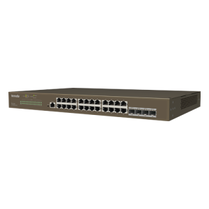 Switch 24 porturi Gigabit, 4 porturi SFP Gigabit, Management - TENDA