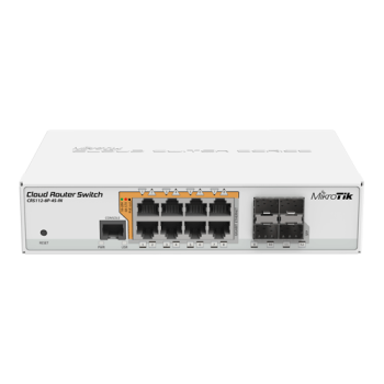 Management Switch, 8 x Gigabit cu PoE-out, 4 x SFP - Mikrotik Management Switch, 8 x Gigabit cu PoE-out, 4 x SFP - Mikrotik