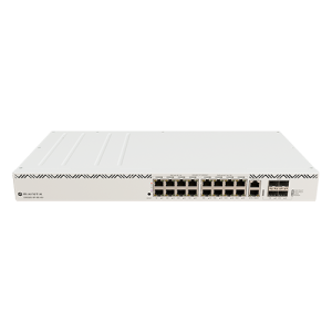 Switch 16 porturi PoE++, 600W, 4 SFP 10G, Management - MIKROTIK