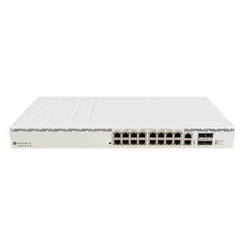 Switch 16 porturi PoE++, 600W, 4 SFP 10G, Management - MIKROTIK Switch 16 porturi PoE++, 600W, 4 SFP 10G, Management - MIKROTIK