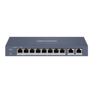 Switch 8 porturi 100 Mbps, PoE at/bf/bt, Smart Management - HIKVISION