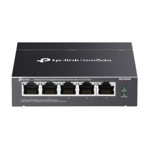 Switch 4 x RJ45 1G PoE, 1 x RJ45 1G, Buget PoE 65W, Unmanaged - TP-Link Omada