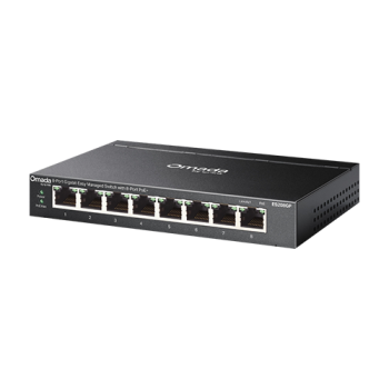 Switch L2, 8 x RJ45 1G PoE, Buget PoE 64W, Easy Managed - TP-Link Omada