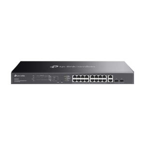 Switch 16 x RJ45 1G PoE, 2 x SFP 1G, 2 x RJ45 1G, Easy Managed, 1U - TP-Link Omada