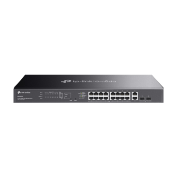Switch 16 x RJ45 1G PoE, 2 x SFP 1G, 2 x RJ45 1G, Easy Managed, 1U - TP-Link Omada