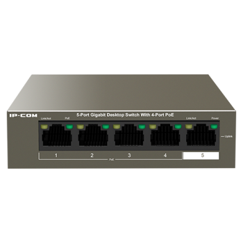 Switch 4 porturi Gigabit PoE, 1 port RJ45 Gigabit - IP-COM