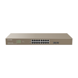 Switch 16 porturi PoE Gigabit, 2 porturi SFP Gigabit, Cloud Management - IP-COM