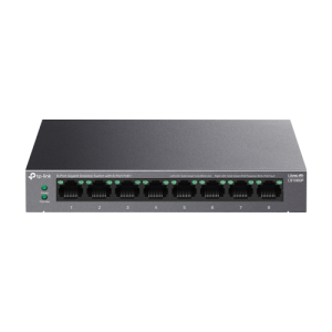 Switch LiteWave, 8 x RJ45 1G PoE, Buget PoE 62W, Unmanaged - TP-Link