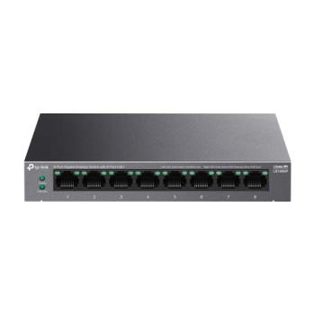 Switch LiteWave, 8 x RJ45 1G PoE, Buget PoE 62W, Unmanaged - TP-Link Switch LiteWave, 8 x RJ45 1G PoE, Buget PoE 62W, Unmanaged - TP-Link