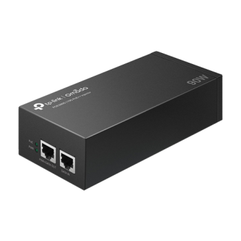Injector Hi-PoE, 2 x RJ45 10G, 90W - TP-Link Omada Injector Hi-PoE, 2 x RJ45 10G, 90W - TP-Link Omada