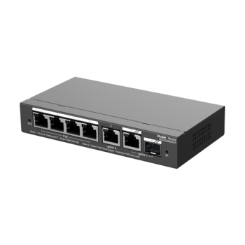Switch L2, 4 x RJ45 1G PoE, 1 x RJ45 1G, 1 x combo SFP/RJ45 1G, Cloud Management - Ruijie Reyee Switch L2, 4 x RJ45 1G PoE, 1 x RJ45 1G, 1 x combo SFP/RJ45 1G, Cloud Management - Ruijie Reyee