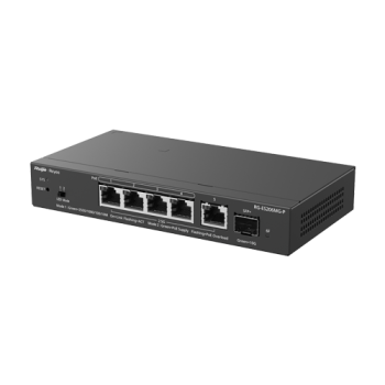 Switch L2, 4 x RJ45 2.5G PoE, 1 x SFP+ 10G, 1 x RJ45 2.5G, Cloud Management - Ruijie Reyee Switch L2, 4 x RJ45 2.5G PoE, 1 x SFP+ 10G, 1 x RJ45 2.5G, Cloud Management - Ruijie Reyee