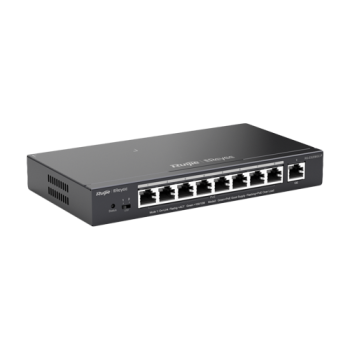 Switch L2, 8 x RJ45 1G PoE, 1 x RJ45 1G, Cloud Management - Ruijie Reyee Switch L2, 8 x RJ45 1G PoE, 1 x RJ45 1G, Cloud Management - Ruijie Reyee