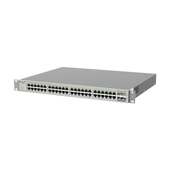 Switch L3, 48 x RJ45 1G PoE, 4 x SFP+ 10G, Cloud Management - Ruijie Reyee