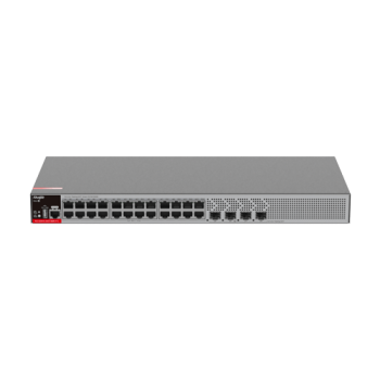 Switch L2+, 24 x RJ45 1G PoE, 4 x SFP 2.5G, Cloud Management - Ruijie