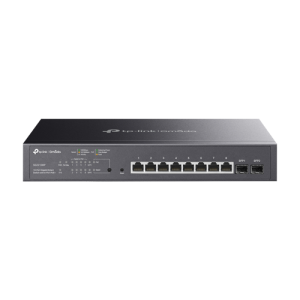 Switch L2+, 8 x RJ45 1G PoE, 2 x SFP 1G, Buget PoE 150W, Management - TP-Link Omada