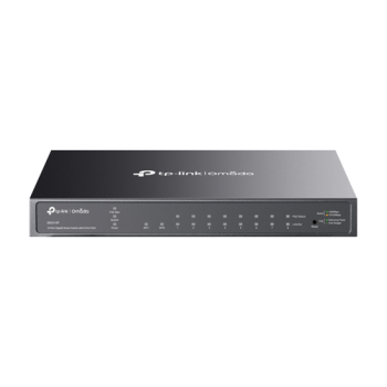 Switch L2+, 8 x RJ45 1G PoE, 2 x SFP 1G, Buget PoE 61W, Management - TP-Link Omada Switch L2+, 8 x RJ45 1G PoE, 2 x SFP 1G, Buget PoE 61W, Management - TP-Link Omada