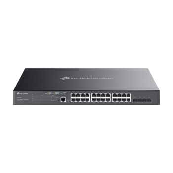 Switch L2+, 24 x RJ45 1G PoE, 4 x SFP 1G, Management, 1U - TP-Link Omada