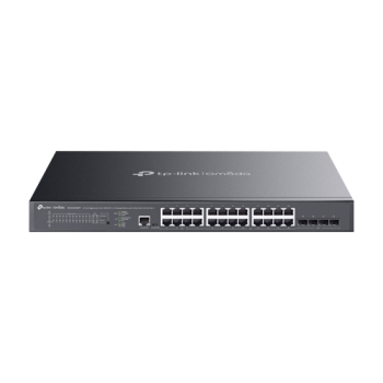 Switch L2+, 16 x RJ45 1G PoE+, 8 x RJ45 1G Hi-PoE, 4 x SFP+ 10G, Management, 1U - TP-Link Omada