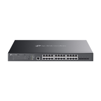 Switch L2+, 24 x RJ45 2.5G PoE, 4 x SFP+ 10G, Management, 1U - TP-Link Omada
