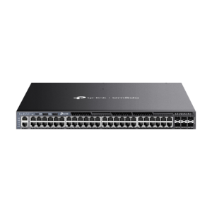 Switch L3, 48 x RJ45 1G PoE, 6 x SFP+ 10G, 2 x surse, Management, 1U - TP-Link Omada