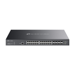 Switch L2+, 24 x RJ45 10G PoE, 8 x SFP+ 10G, Management, 1U - TP-Link Omada