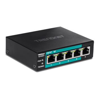 Switch 4 porturi Fast Ethernet Long Range 250m PoE+ 60W, 1 port Fast Ethernet - TRENDnet Switch 4 porturi Fast Ethernet Long Range 250m PoE+ 60W, 1 port Fast Ethernet - TRENDnet