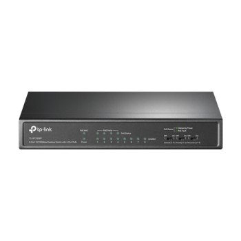 Switch 4 x RJ45 10/100 Mbps PoE, 4 x RJ45 10/100 Mbps, Buget PoE 66W, Unmanaged - TP-Link Switch 4 x RJ45 10/100 Mbps PoE, 4 x RJ45 10/100 Mbps, Buget PoE 66W, Unmanaged - TP-Link