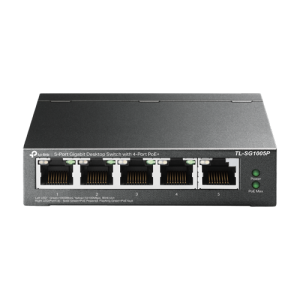 Switch 4 x RJ45 1G PoE, 1 x RJ45 1G, Unmanaged - TP-Link