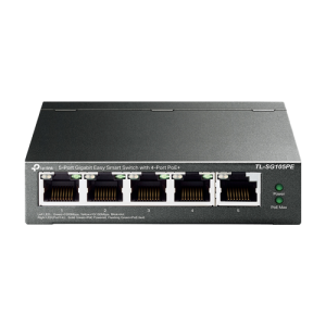 Switch 4 x RJ45 1G PoE, 1 x RJ45 1G, Buget PoE 65W, Easy Smart Managed - TP-Link