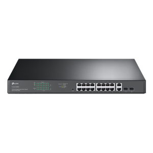 Switch 16 x RJ45 1G PoE, 2 x RJ45 1G, 2 x combo SFP + RJ45 1G, Managed - TP-Link