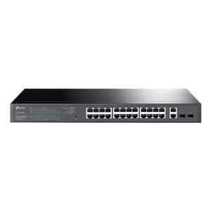 Switch 24 x RJ45 1G PoE, 2 x RJ45 1G, 2 x SFP 1G, Managed - TP-Link