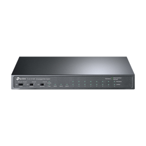 Switch 8 x RJ45 10/100 Mbps PoE, 2 x RJ45 1G, 1 x SFP 1G, Buget PoE 124W, Unmanaged - TP-Link