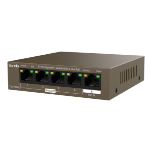 Switch 4 porturi PoE OUT, 1 port PoE IN, Gigabit - TENDA
