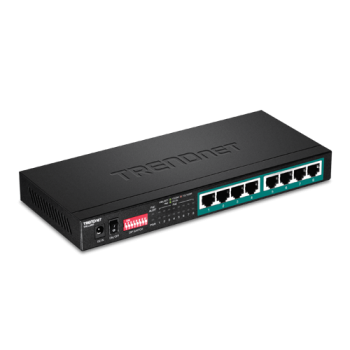 Switch 8 porturi Gigabit Long Range 200m PoE+ - TRENDnet