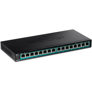 Switch 16 porturi Gigabit PoE/PoE+ 120W - TRENDnet Switch 16 porturi Gigabit PoE/PoE+ 120W - TRENDnet