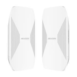 Set Bridge wireless 5GHz, 867Mbps, 5 km, 16dBi, PoE IN/OUT, Management, IP55 - HIKVISION