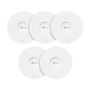 Set 5 x Access Point Wi-Fi 6, AX3000 Dual-Band, 3/5 dBi, 1 x RJ45 Gigabit, PoE - TP-Link Omada