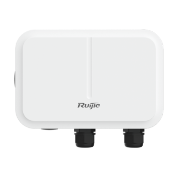 Access Point exterior Wi-Fi 6, Bluetooth, Zigbee, Dual-Band, 1.7/2.4Gbps, PoE IN, IP68 - Ruijie