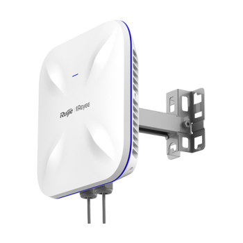 Access Point exterior AX1800 Dual-Band, Wi-Fi 6, 1x GE, 1x SFP, PoE IN, Cloud Management - Ruijie