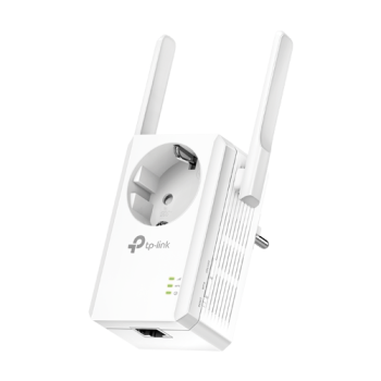 Range Extender Wi-Fi 4, 300 Mbps, Passthrough, 1 x RJ45 10/100 Mbps - TP-Link Range Extender Wi-Fi 4, 300 Mbps, Passthrough, 1 x RJ45 10/100 Mbps - TP-Link