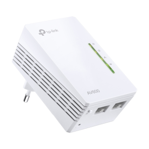 Powerline AV600, Wi-Fi 4, N600 2.4GHz, 2 x RJ45 10/100 Mbps - TP-Link