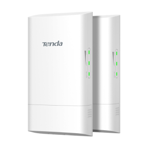 Kit 2 bucati Access Point Bridge, Wi-Fi 5, 5GHz, max. 867 Mbps, PoE IN, 1 km, Management - TENDA