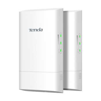 Kit 2 bucati Access Point Bridge, Wi-Fi 5, 5GHz, max. 867 Mbps, PoE IN, 1 km, Management - TENDA Kit 2 bucati Access Point Bridge, Wi-Fi 5, 5GHz, max. 867 Mbps, PoE IN, 1 km, Management - TENDA