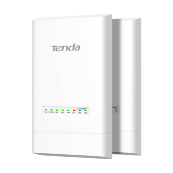 Kit 2 x Access Point Bridge, Wi-Fi 5, 5GHz, max. 867 Mbps, 12 dBi - max 5 km, Management - TENDA Kit 2 x Access Point Bridge, Wi-Fi 5, 5GHz, max. 867 Mbps, 12 dBi - max 5 km, Management - TENDA