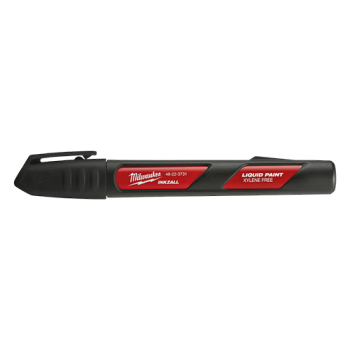 Marker permanent cu vopsea INKZALL, negru, rezistent la apa si radiatii UV, varf acrilic - Milwaukee Marker permanent cu vopsea INKZALL, negru, rezistent la apa si radiatii UV, varf acrilic - Milwaukee