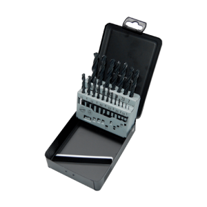 Trusa profesionala cu 19 burghie pentru metal HSS-R, diametru 1-10mm - Milwaukee